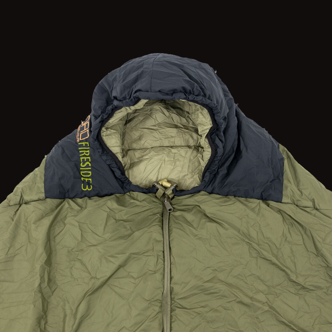Fireside 3 Sleeping Bag — foot box detail