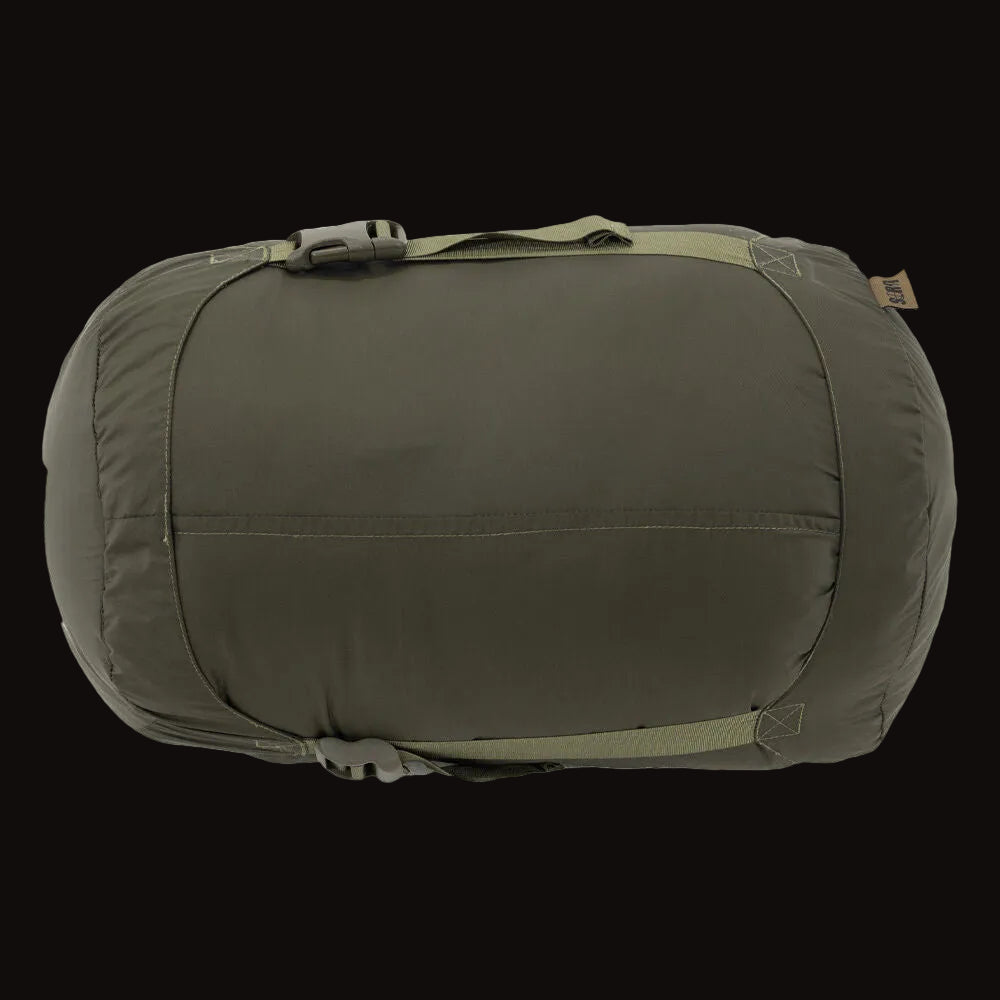 Fireside 3 Sleeping Bag — packed in stuff sack