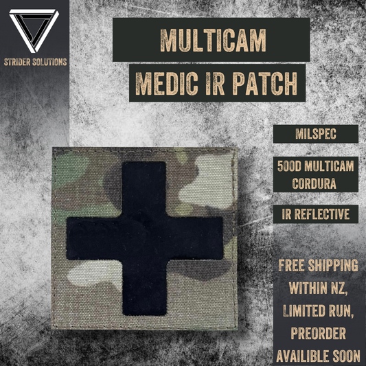Medic Black IR Patch